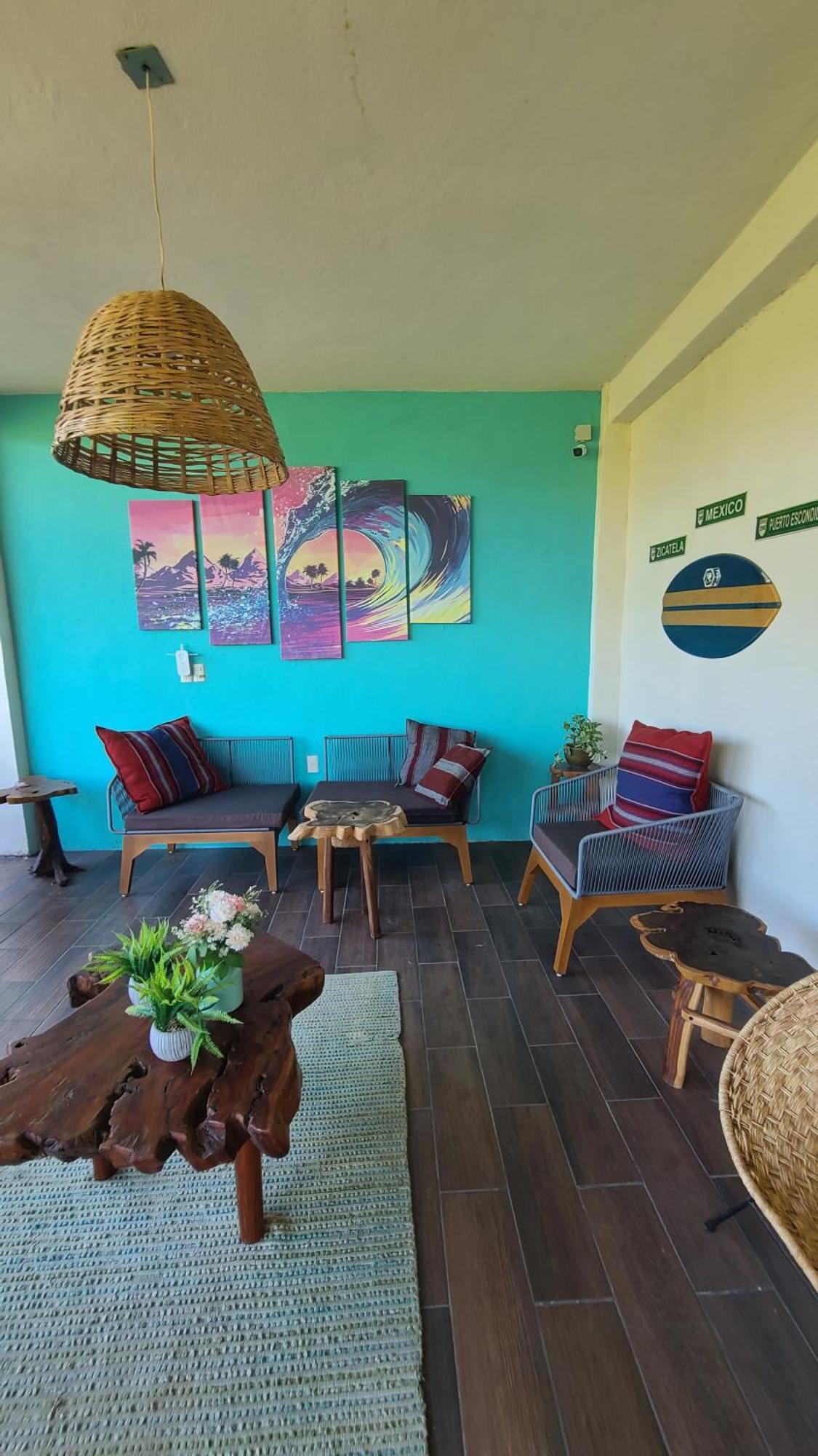 Bed and Breakfast Mar De Fondo Puerto Escondido  Exterior foto